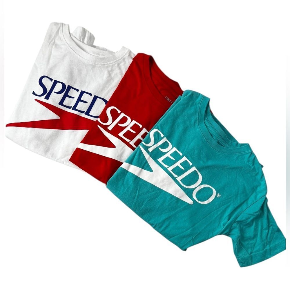 Speedo Men’s XS Bundle of 3 Graphic T-shirts